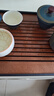 宅輕松 竹制小茶臺茶盤功夫茶具茶道配件小托盤簡約儲水瀝水泡茶盤大號 曬單實拍圖