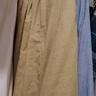 無(wú)印良品（MUJI）女式 漢麻棉輕便長(cháng)裙 長(cháng)半身裙女裙子 25年夏季女裝 BE1VBC5S 黃色 L （165/70A） 曬單實(shí)拍圖