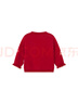 英氏【商場(chǎng)同款】?jì)和峦馓着锒Ｅ_(kāi)衫外套喜慶拜年服 新年紅 90 cm（建議身高78-90cm） 曬單實(shí)拍圖