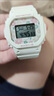 卡西歐（CASIO）BABY-G BGD-565復古碎花運動(dòng)時(shí)尚女士手表防水防震石英手表 禮物 BGD-565RP-7PR 曬單實(shí)拍圖