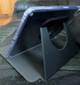 GOMI適用ipadair7/6/5保護殼可旋轉ipad11磁吸可拆分蘋(píng)果平板mini6/7/Pro112024保護套透明亞克力 【雅致黑+DIY貼紙+鋼化膜+觸屏筆】 iPad Air7/6 25/ 曬單實(shí)拍圖
