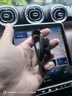 倍思（Baseus）汽車眼鏡夾車用車載遮陽板眼鏡架卡片夾多功能儀表臺 夾持款 黑色 曬單實(shí)拍圖