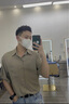 聲猴短袖t恤男襯衫夏季薄款寬松男士T恤垂感冰絲潮帥氣高級(jí)感休閑半袖 襯衫卡其色+西褲【兩件套】 XL （130-145斤） 曬單實(shí)拍圖