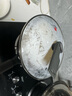 三禾微納無涂層不粘炒鍋可立蓋炒菜鍋無油煙含鈦鍋具30cm天穹黑配鋼鏟 曬單實拍圖