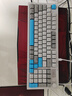 聯(lián)想（Lenovo）K2有線(xiàn)輕音鍵盤(pán) 機械手感 消音結構95鍵 混彩燈效 人體工學(xué) 音量旋鈕 有線(xiàn)辦公鍵盤(pán) 銀河灰 曬單實(shí)拍圖