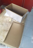 展藝 烘焙工具 吐司模具450g防粘不沾金色波紋土司面包蛋糕盒烤箱家用 曬單實(shí)拍圖