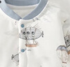 貝肽斯寶寶睡衣秋冬季新款男童女童秋衣秋褲夾棉兒童家居服長(cháng)袖套裝 熱氣球 100cm 曬單實(shí)拍圖