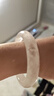 玉有情天然白月光水晶手鐲女寬版冰種玉鐲子本命年送老婆女友生日禮物 曬單實(shí)拍圖