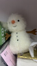 Jellycat小雪人毛絨玩具安撫玩偶公仔娃娃禮物2025圣誕新品送禮生日禮物 乳白色 One Size 曬單實(shí)拍圖