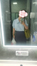 伯德小姐職場(chǎng)套裝裙女夏季高級(jí)感通勤正裝上衣教師面試職業(yè)直筒半裙 藍(lán)色短袖+灰色半裙 M -適合100-110斤可穿 曬單實(shí)拍圖