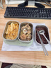 小熊（Bear）電熱飯盒 加熱飯盒 保溫飯盒可加熱 雙層四膽辦公室蒸煮熱飯神器可預(yù)約上班族加熱便當(dāng)盒DFH-G16W7 曬單實拍圖