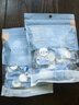 妮麗雅蠶絲超薄工藝壓縮面膜紙濕敷專用水療美容院一次性干面膜紙粒 【天絲款袋裝50顆】+泡杯 曬單實(shí)拍圖