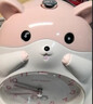 颯望德國智能鬧鐘時間管理器兒童小學(xué)生初中生學(xué)習(xí)專用起床神器靜音走時鬧鈴2025新款語音時鐘雙音鬧鈴 粉色小倉鼠-贈送可愛卡通貼紙 15厘米 曬單實拍圖