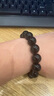 石傳百世天然黑曜石手串男女款轉(zhuǎn)運(yùn)珠水晶佛珠情侶手鏈2025蛇年本命年禮物 曬單實(shí)拍圖