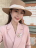 歐本赫?benheart丹麥曦界之蝶胸針蝴蝶高檔女款2025新款原創(chuàng  )別針配禮物 胸針-曦界之蝶 香檳金 曬單實(shí)拍圖
