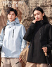 HERDE PEOPLE 牧荒者春秋男女同款機能沖鋒衣防風(fēng)防水戶(hù)外運動(dòng)登山服夾克外套冰川藍 M 曬單實(shí)拍圖