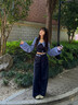 JIOESC秋季設計感小眾chic韓系套裝女2025新款高級感早秋氣質(zhì)穿搭一整套 上衣+褲子 M （100-110斤） 曬單實(shí)拍圖
