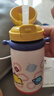 babycare兒童保溫杯大寶寶學飲吸管水杯水壺霸王龍不銹鋼保溫杯上學450ml 曬單實拍圖