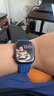Apple/蘋果 Watch Series 10 智能手表GPS款46毫米亮黑色鋁金屬表殼濃墨色回環(huán)式運(yùn)動(dòng)表帶MX283CH/B 曬單實(shí)拍圖