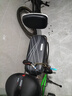 永久（FOREVER） 自行車后座墊兒童座椅山地車電動(dòng)單車后置車座椅軟坐墊 靠背坐墊【黑色】 曬單實(shí)拍圖