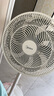 美的（Midea）電風(fēng)扇落地扇家用七葉辦公室輕音電扇立式大風(fēng)量節(jié)能易拆洗節(jié)能宿舍電扇 【全新升級(jí)7葉加高大網(wǎng)罩】白色 曬單實(shí)拍圖