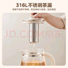 美的（Midea）養(yǎng)生壺 316L母嬰材質(zhì)全自動(dòng)煮茶壺花茶壺 1.5L燒水壺 12h恒溫 11檔控溫煮茶器電熱水壺YSNC1501Pro 曬單實(shí)拍圖