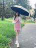 WCZ德國全新加厚雨傘自動黑膠晴雨兩用傘雙人防曬男女太陽傘紫外線 2000+級傘面黑膠防曬 芝士黃 新10骨分叉3+1抗風(fēng)結(jié)構(gòu)  霧面蝕刻手柄 曬單實拍圖