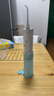 松下（Panasonic）沖牙器洗牙器水牙線(xiàn)高壓噴射水流便攜潔牙器牙齒沖洗器節日生日禮物送男女友ADJ4藍 曬單實(shí)拍圖