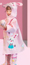 lemonkid兒童雨衣男童女寶寶雨披斗篷式小學(xué)生雨具 蒂娜彩虹星星兔 XL 曬單實(shí)拍圖