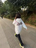 卡圖弛國(guó)潮牌復(fù)古梅花印花衛(wèi)衣男春秋季寬松高街重磅休閑衣服連帽衫外套 白灰色 常規(guī) XL 曬單實(shí)拍圖
