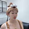 京悠雨干發(fā)帽女吸水速干大人雙層加厚可愛卡通包頭毛巾短發(fā)2025新款 咖色小鹿【加厚款強(qiáng)吸水/不勒頭 曬單實(shí)拍圖