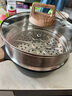 京東京造 湯鍋 麥飯石色不粘湯鍋帶蒸格家用煮燉鍋煮面粥鍋燃氣電磁爐通用 曬單實(shí)拍圖