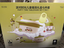 babycare寶寶輔食碗勺子不銹鋼兒童餐具圍兜口水巾保溫飯盒新生兒禮盒 曬單實拍圖