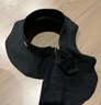 蕉下（beneunder）蛋卷全環(huán)繞黑膠防曬帽子女遮陽(yáng)帽漁夫帽空頂帽BM557漫暮黑 曬單實(shí)拍圖