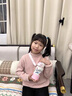 潮走德國(guó)316不銹鋼保溫杯學(xué)生上學(xué)專用兒童雙飲吸管杯高顏值便攜水杯 趣玩三飲杯(智能款)-粉色 500ml 曬單實(shí)拍圖