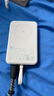 小米（MI）【3C認(rèn)證】小米磁吸自帶線充電寶 10000 33W 白色 有線無線自在充電 iPhone安卓可用可上飛機(jī)/火車 曬單實(shí)拍圖