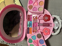 奧智嘉兒童化妝品玩具女孩生日禮物公主過(guò)家家彩妝化妝盒口紅美妝包禮物 曬單實(shí)拍圖
