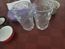 京東京造 玻璃杯 加厚冰川泡茶水分離咖啡牛奶杯子高顏值250ml四只裝 曬單實(shí)拍圖