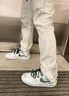 耐克（NIKE）球鞋定制 Court Vision1幾重煙雨青綠防水復古低幫男女款板鞋2025 DH2987-101Team301-法老密碼男D 41 鑒別，假一賠十 曬單實(shí)拍圖