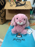 Jellycat粉色郁金香甜美小兔公仔動物毛絨玩偶送禮娃娃生日七夕情人節(jié)禮物 粉色 One Size 曬單實拍圖
