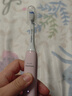 飛利浦（PHILIPS）兒童聲波震動(dòng)電動(dòng)牙刷 男孩/女孩生日禮物 適用4-6-12歲 2種模式自帶2支刷頭溫和清潔 粉HX2432/02 曬單實(shí)拍圖