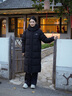 波司登25新款羽絨服男女情侶款長(cháng)款連帽運動(dòng)時(shí)尚外套B250246320 黑色8056【店長(cháng)推薦】 S 160/84A 體重約100-110斤 曬單實(shí)拍圖