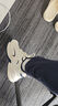 安踏ACE丨王一博同款休閑鞋男女潮流秋季舒適老爹鞋輕便白色運(yùn)動(dòng)鞋子 【男款】象牙白/新墨水藍(lán)-1 42 曬單實(shí)拍圖