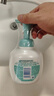 強生（Johnson）嬰兒牛奶柔泡沐浴露洗發(fā)水二合一400ml 新生兒寶寶兒童泡沫易沖洗 曬單實拍圖
