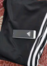 阿迪達斯 （adidas）三條紋側標休閑運動(dòng)男女秋季直筒長(cháng)褲 黑白 XL 曬單實(shí)拍圖