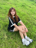 CAMILA KSENIA老爹鞋女2025新款夏季休閑跑步鞋百搭厚底港風(fēng)增高網(wǎng)面透氣運(yùn)動鞋 灰藍(lán)色 36 曬單實拍圖