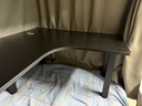 木匠印記大學(xué)生宿舍床上桌學(xué)生床上電腦桌上下鋪書(shū)桌懸空桌寢室床上轉角桌 右轉 加厚碳纖維色100*80 曬單實(shí)拍圖