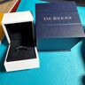 DE BEERS 戴比爾斯 RVL 白金戒指 1.8MM 白金戒指 1.8MM 50 曬單實(shí)拍圖