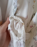 嫚熙（EMXEE）春秋季彈力絲麻棉月子服孕婦哺乳睡衣產(chǎn)婦產(chǎn)后家居服 綺幻花信-兩件套 L 曬單實(shí)拍圖