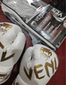 VENUMCHALLENGER 2.0拳擊手套泰拳格斗搏擊拳套挑戰者2.0 白金色 12OZ 曬單實(shí)拍圖